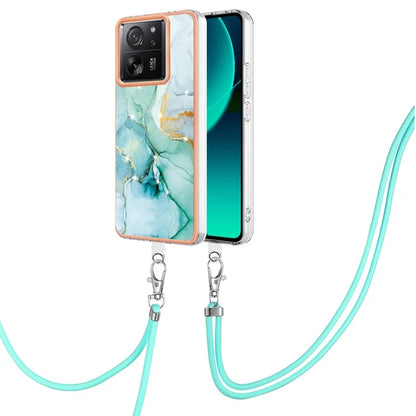 YB IMD Series-9 For Xiaomi 13T / 13T Pro / Redmi K60 Ultra Case IMD Marble Pattern TPU Phone Shell