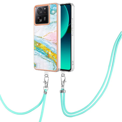 YB IMD Series-9 For Xiaomi 13T / 13T Pro / Redmi K60 Ultra Case IMD Marble Pattern TPU Phone Shell