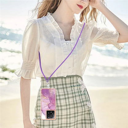 YB IMD Series-9 For Xiaomi 13T / 13T Pro / Redmi K60 Ultra Case IMD Marble Pattern TPU Phone Shell