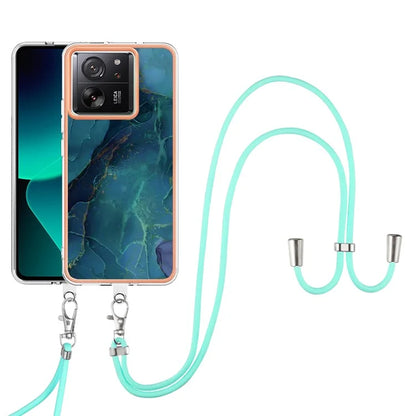 YB IMD Series-18 Style E for Xiaomi 13T / 13T Pro / Redmi K60 Ultra Phone Case Marble Pattern TPU Back Shell