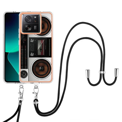 YB IMD Series-21 Style-D for Xiaomi 13T / 13T Pro / Redmi K60 Ultra Phone Case Pattern TPU Cover