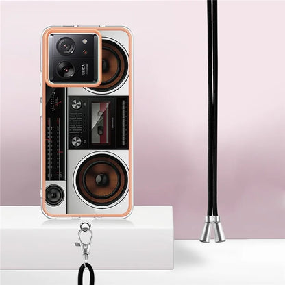 YB IMD Series-21 Style-D for Xiaomi 13T / 13T Pro / Redmi K60 Ultra Phone Case Pattern TPU Cover