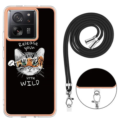 YB IMD Series-21 Style-D for Xiaomi 13T / 13T Pro / Redmi K60 Ultra Phone Case Pattern TPU Cover
