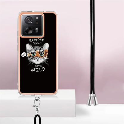 YB IMD Series-21 Style-D for Xiaomi 13T / 13T Pro / Redmi K60 Ultra Phone Case Pattern TPU Cover