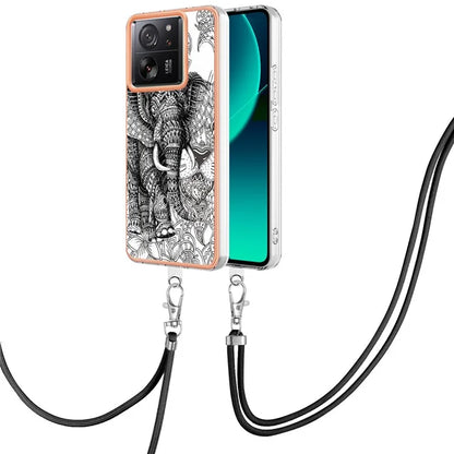 YB IMD Series-21 Style-D for Xiaomi 13T / 13T Pro / Redmi K60 Ultra Phone Case Pattern TPU Cover