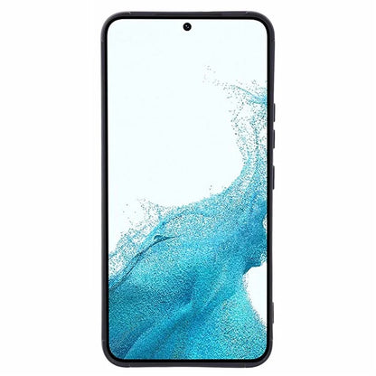 For Samsung Galaxy S22+ 5G Case Down Jacket Texture Anti-Scratch TPU Phone CaseBlack