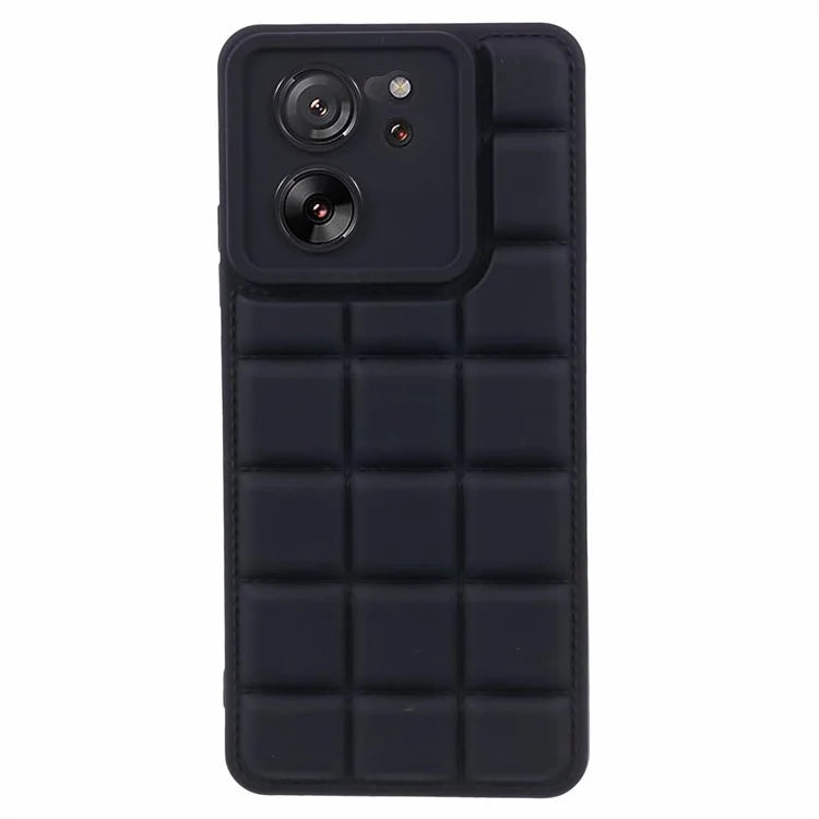 For Xiaomi 13T / 13T Pro / Redmi K60 Ultra Cell Phone Cases Grid Down Jacket Texture TPU Protector Shell