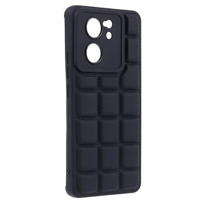 For Xiaomi 13T / 13T Pro / Redmi K60 Ultra Cell Phone Cases Grid Down Jacket Texture TPU Protector Shell