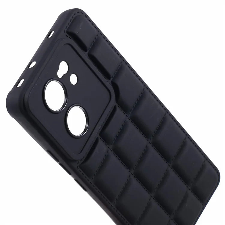 For Xiaomi 13T / 13T Pro / Redmi K60 Ultra Cell Phone Cases Grid Down Jacket Texture TPU Protector Shell