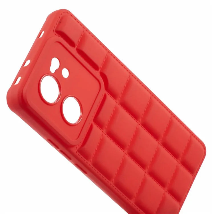 For Xiaomi 13T / 13T Pro / Redmi K60 Ultra Cell Phone Cases Grid Down Jacket Texture TPU Protector Shell