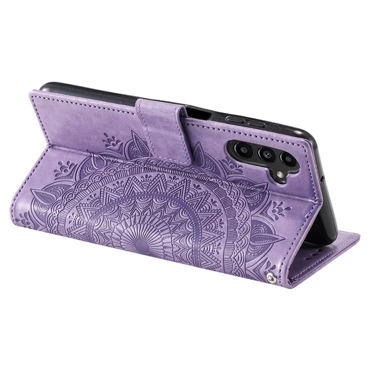 For Samsung Galaxy A55 5G Leather Wallet Case Phone Stand Cover