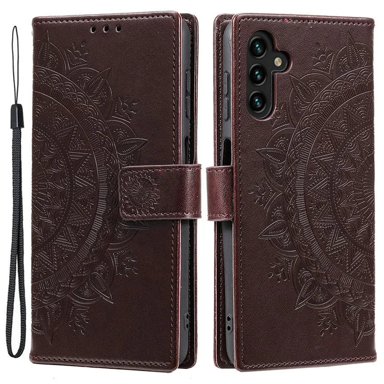 For Samsung Galaxy A55 5G Leather Wallet Case Phone Stand Cover