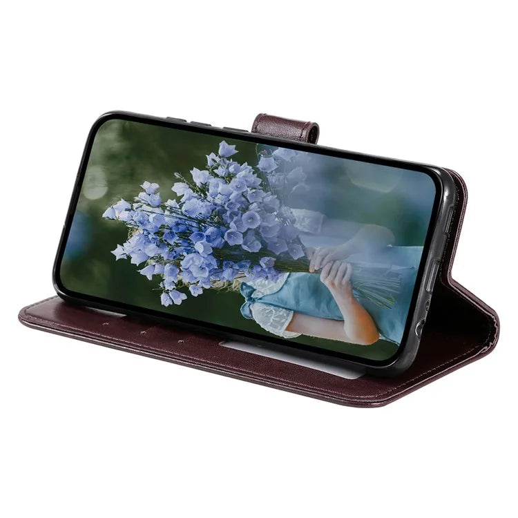 For Samsung Galaxy A55 5G Leather Wallet Case Phone Stand Cover