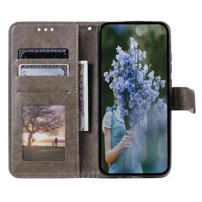 For Samsung Galaxy A55 5G Leather Wallet Case Phone Stand Cover