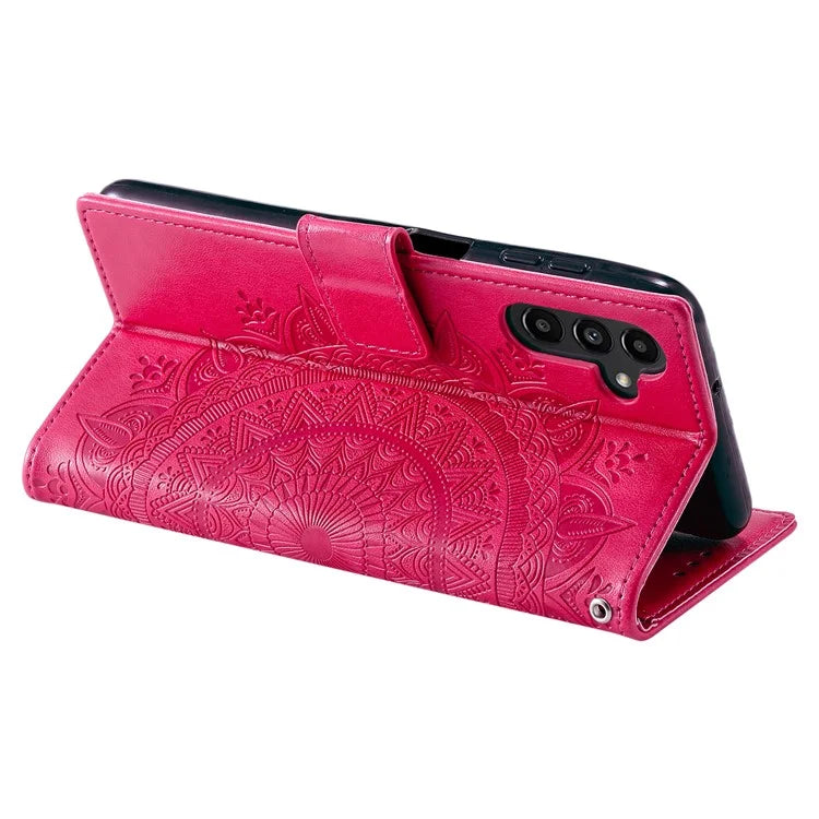 For Samsung Galaxy A55 5G Leather Wallet Case Phone Stand Cover