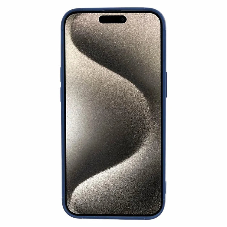 For iPhone 15 Case Down Jacket Texture Protective TPU Phone Case