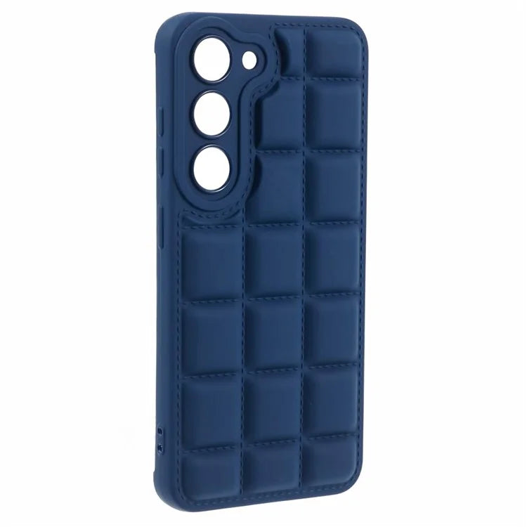 For Samsung Galaxy S23 Case Down Jacket Texture Shockproof TPU Cell Phone Case