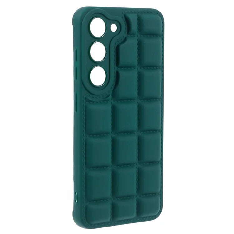 For Samsung Galaxy S23 Case Down Jacket Texture Shockproof TPU Cell Phone Case