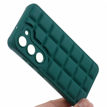 For Samsung Galaxy S23 Case Down Jacket Texture Shockproof TPU Cell Phone Case