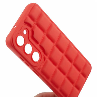 For Samsung Galaxy S23 Case Down Jacket Texture Shockproof TPU Cell Phone Case