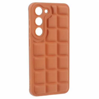 For Samsung Galaxy S23 Case Down Jacket Texture Shockproof TPU Cell Phone Case