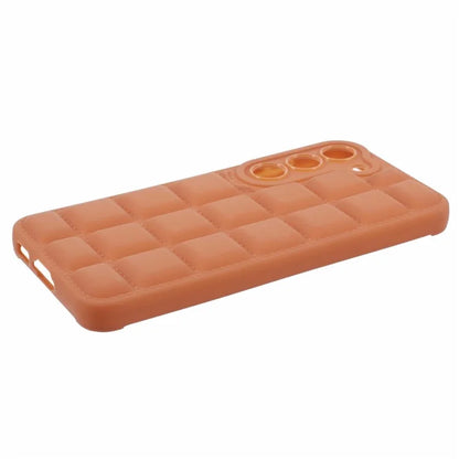 For Samsung Galaxy S23 Case Down Jacket Texture Shockproof TPU Cell Phone Case