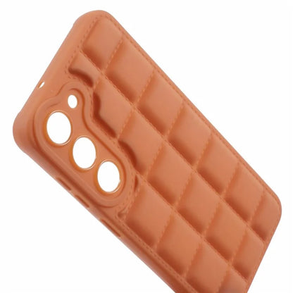 For Samsung Galaxy S23 Case Down Jacket Texture Shockproof TPU Cell Phone Case