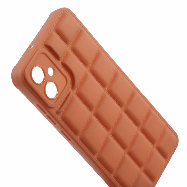 For Samsung Galaxy A05 4G Slim Case Down Jacket Texture Protective TPU Phone Cover