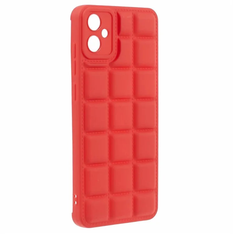 For Samsung Galaxy A05 4G Slim Case Down Jacket Texture Protective TPU Phone Cover