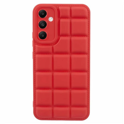 For Samsung Galaxy A05s 4G TPU Cover, Grid Down Jacket Texture Cell Phone Cases