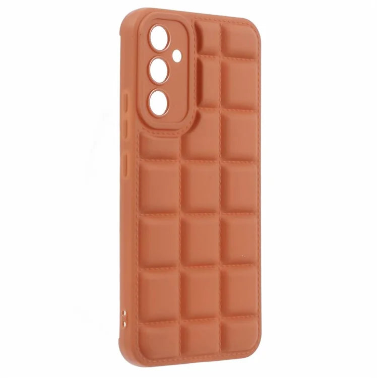 For Samsung Galaxy A05s 4G TPU Cover, Grid Down Jacket Texture Cell Phone Cases