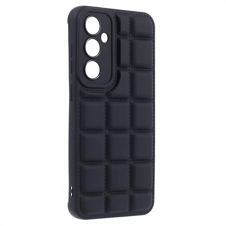 Down Jacket Texture Cover for Samsung Galaxy M34 5G / F34 5G Soft TPU Cell Phone Cases