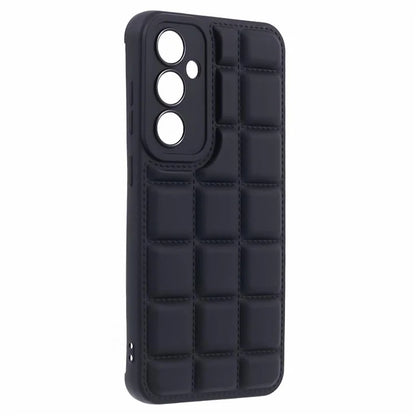 Down Jacket Texture Cover for Samsung Galaxy M34 5G / F34 5G Soft TPU Cell Phone Cases