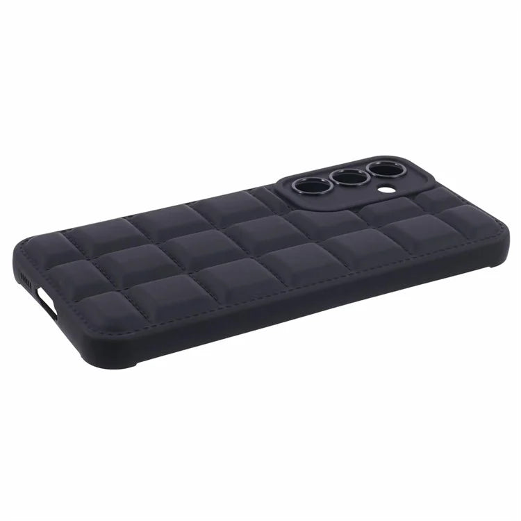 Down Jacket Texture Cover for Samsung Galaxy M34 5G / F34 5G Soft TPU Cell Phone Cases
