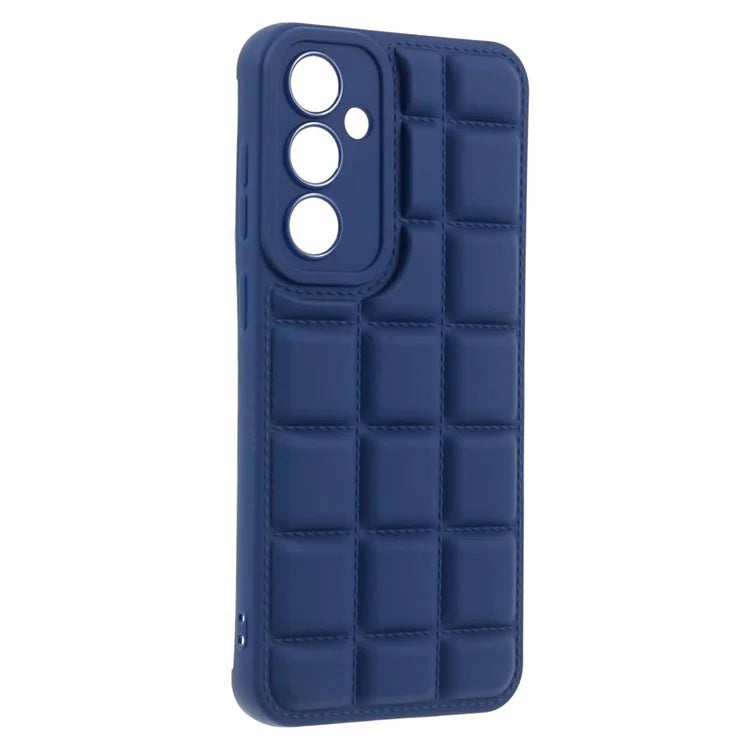 Down Jacket Texture Cover for Samsung Galaxy M34 5G / F34 5G Soft TPU Cell Phone Cases