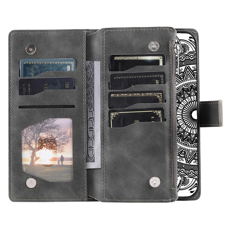 For Samsung Galaxy A35 5G Phone Case Wallet with Card Holder Leather Cover