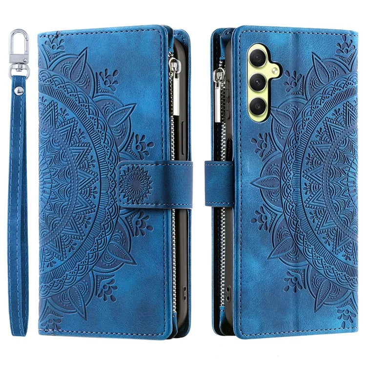 For Samsung Galaxy A35 5G Phone Case Wallet with Card Holder Leather Cover