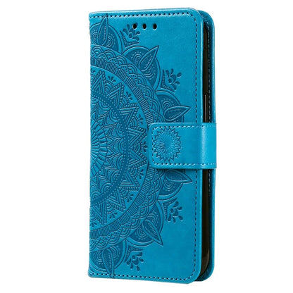 For Samsung Galaxy A35 5G Wallet Case Mandala Pattern Flower PU Leather Phone Cover