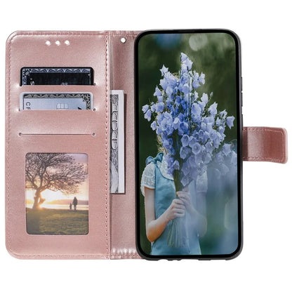 For Samsung Galaxy A35 5G Wallet Case Mandala Pattern Flower PU Leather Phone Cover
