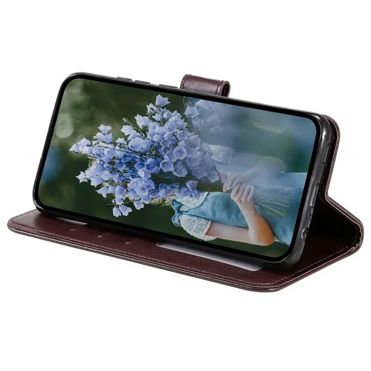 For Samsung Galaxy A35 5G Wallet Case Mandala Pattern Flower PU Leather Phone Cover