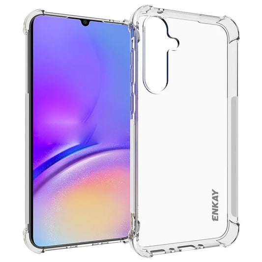 ENKAY HAT PRINCE For Samsung Galaxy A35 5G Case Mobile Shell TPU Phone Cover with Anti-Slip Strip Edge