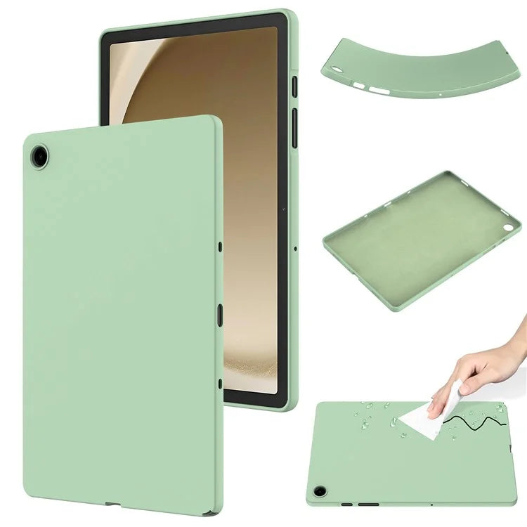 For Samsung Galaxy Tab A9+ Tablet Case Liquid Silicone Protective Cover