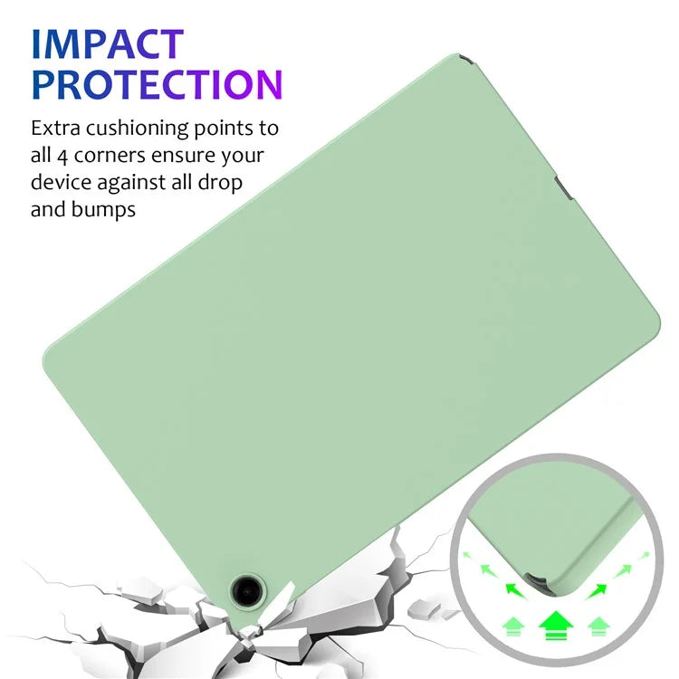 For Samsung Galaxy Tab A9+ Tablet Case Liquid Silicone Protective Cover