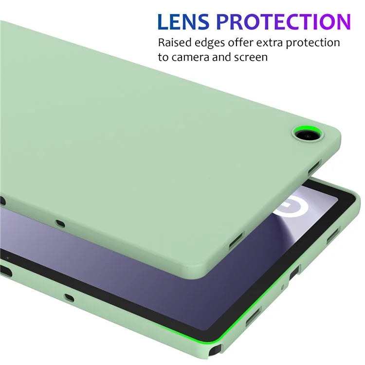 For Samsung Galaxy Tab A9+ Tablet Case Liquid Silicone Protective Cover