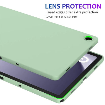 For Samsung Galaxy Tab A9+ Tablet Case Liquid Silicone Protective Cover