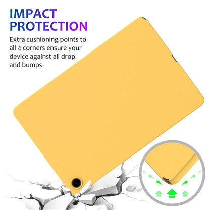 For Samsung Galaxy Tab A9+ Tablet Case Liquid Silicone Protective Cover