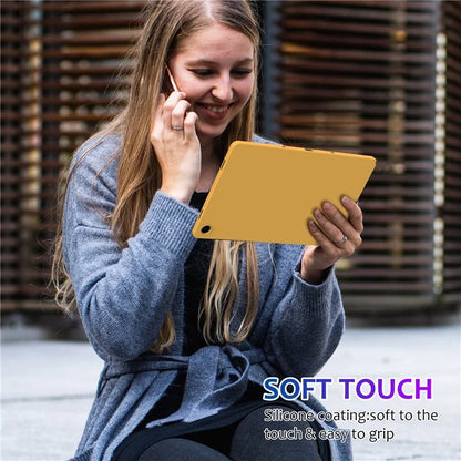 For Samsung Galaxy Tab A9+ Tablet Case Liquid Silicone Protective Cover