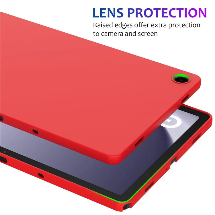 For Samsung Galaxy Tab A9+ Tablet Case Liquid Silicone Protective Cover