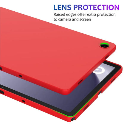 For Samsung Galaxy Tab A9+ Tablet Case Liquid Silicone Protective Cover