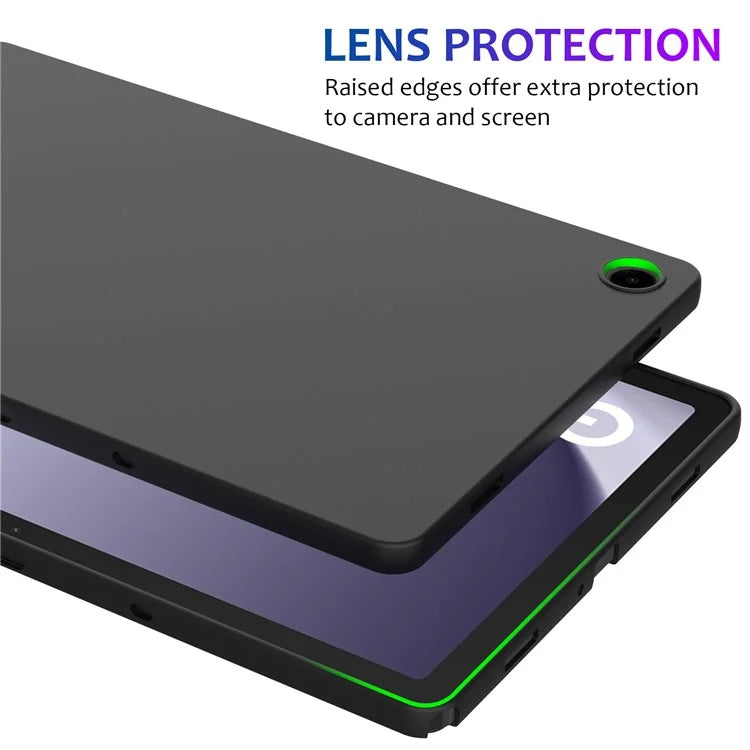 For Samsung Galaxy Tab A9+ Tablet Case Liquid Silicone Protective Cover